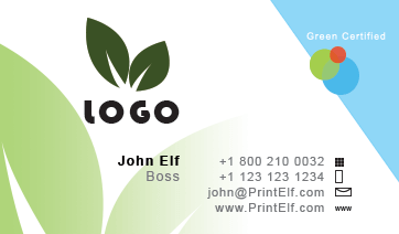 business card sample