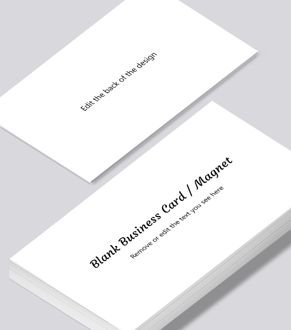 & Modern contemporary business card design - blank business card design