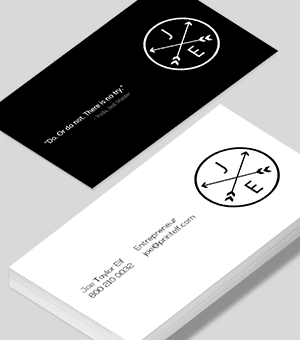 Entrepreneur Entertainment business card