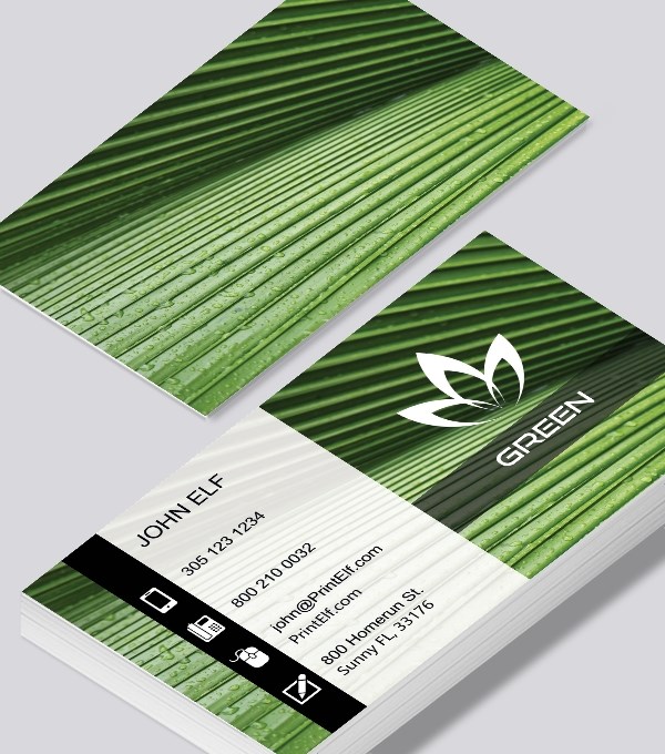  & Modern contemporary business card design - Green Thumb business card design