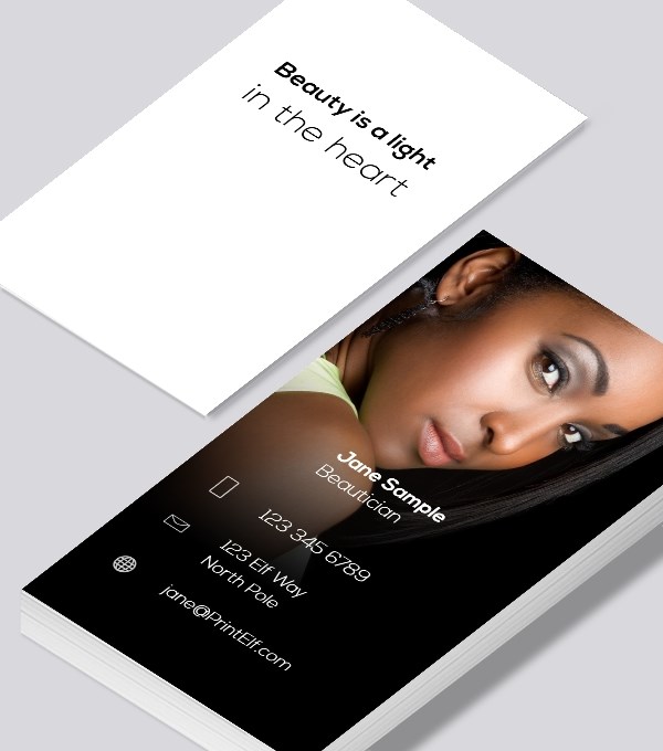  & Modern contemporary business card design - Hair-Makeup-Skin-Beauty- business-card