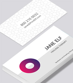 Business cards modern