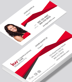 Keller Williams modern business card design