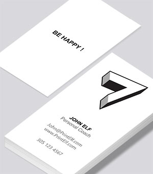 Freelance Personal Coach business card 