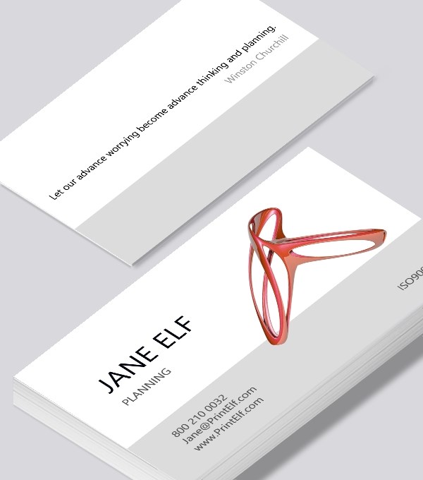  & Modern contemporary business card design - Planning business card