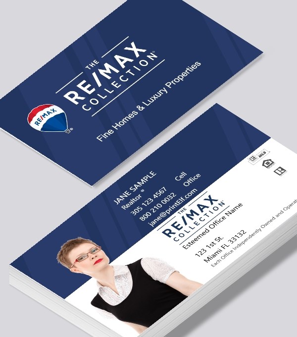  & Modern contemporary business card design - ReMax Collection business card