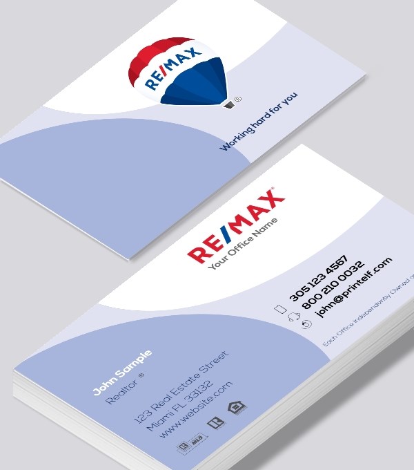  & Modern contemporary business card design - Remax Development Business Card