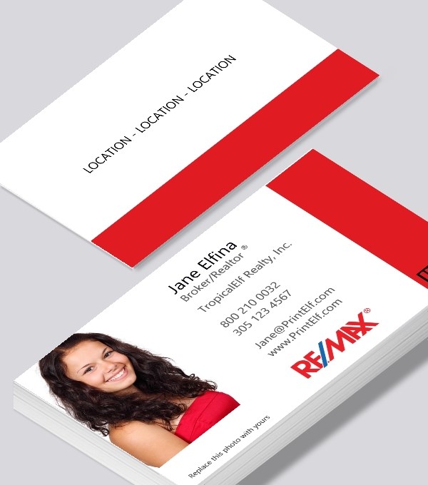  & Modern contemporary business card design - Remax Photo business card