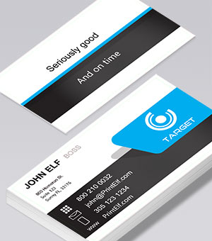 Target business card