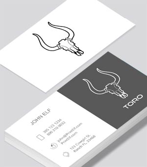 Toro Tech business card