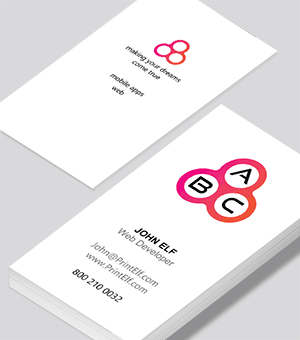 Web Developer business card