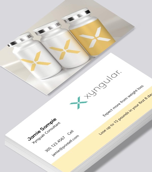  & Modern contemporary business card design - Xyngular member