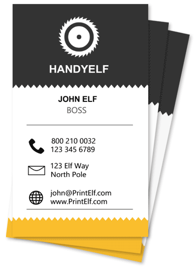 Handyman business card